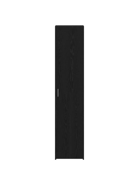 Melns ozolkoks 40 x 42.5 x 185 cm inženierijas koks