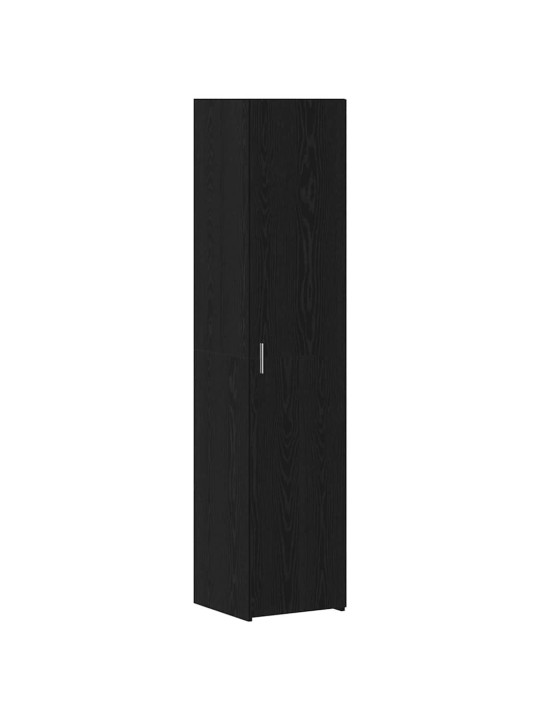 Melns ozolkoks 40 x 42.5 x 185 cm inženierijas koks