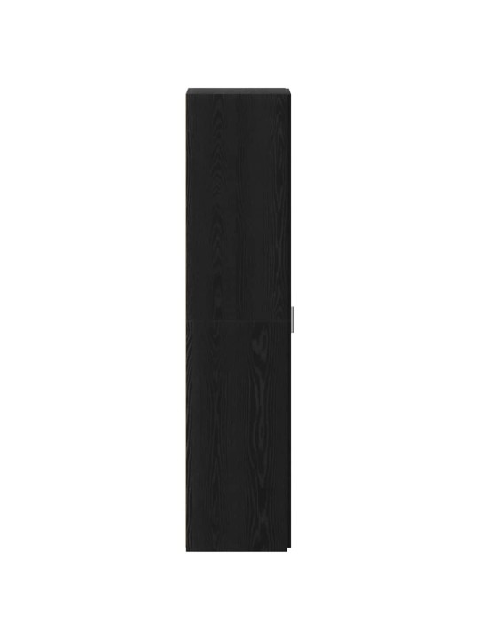 Melns ozolkoks 40 x 42.5 x 185 cm inženierijas koks