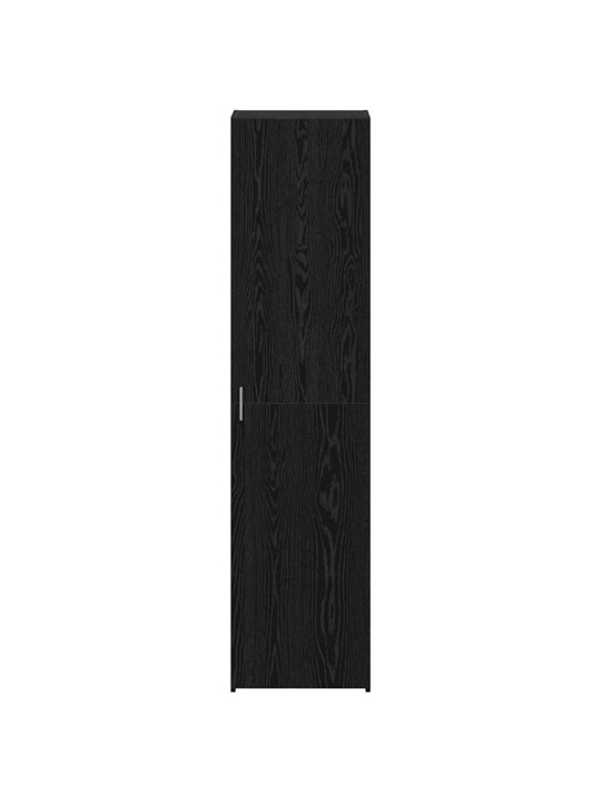 Augstais skapītis melns ozols 45 x 42.5 x 185 cm