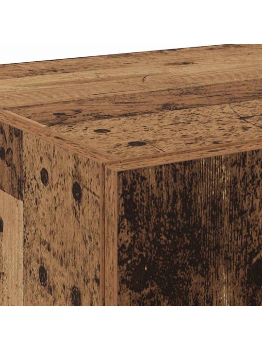 Augstais skapītis vecs koks 70 x 42.5 x 185 cm