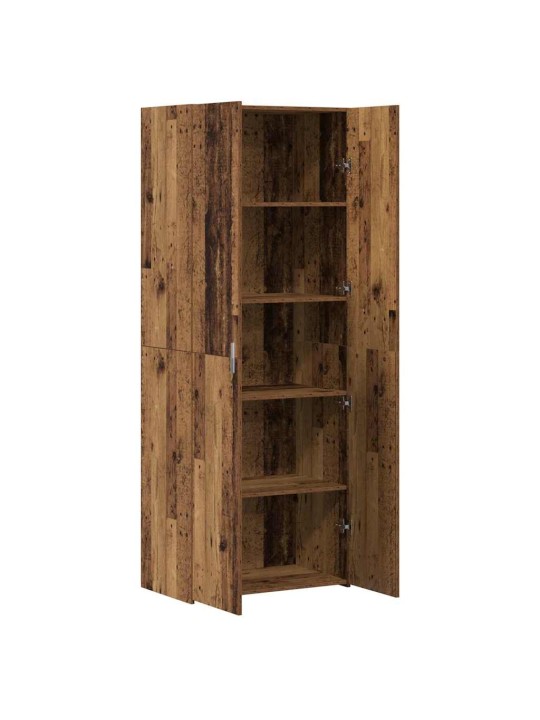 Augstais skapītis vecs koks 70 x 42.5 x 185 cm