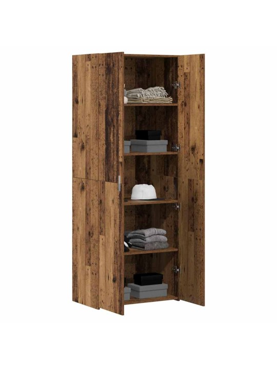 Augstais skapītis vecs koks 70 x 42.5 x 185 cm