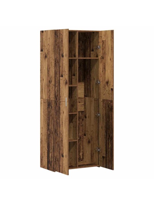 Augstais skapītis vecs koks 70 x 42.5 x 185 cm