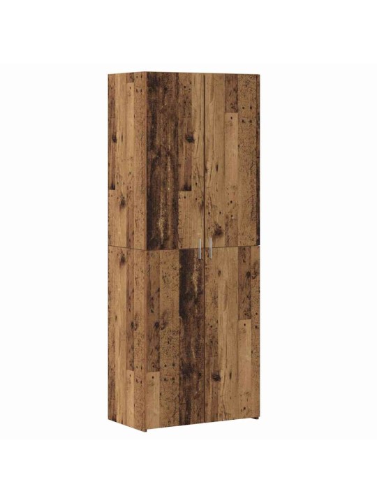 Augstais skapītis vecs koks 70 x 42.5 x 185 cm