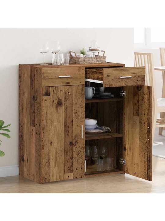 Skapītis vecs koks 80 x 42.5 x 93.5 cm inženierijas koks