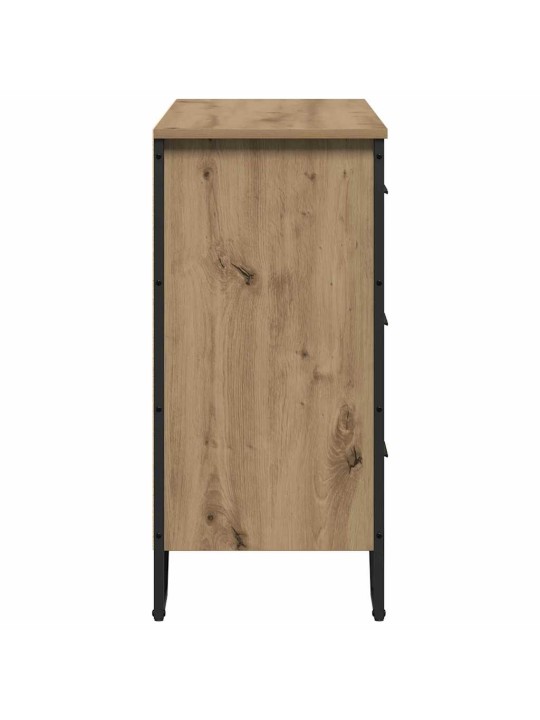 Atvilktņu skapis amatnieku ozola 91 x 35.5 x 74.5 cm