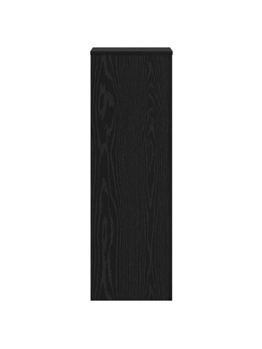 Augu statīvs 2 pcs melns ozols 33 x 33 x 100 cm