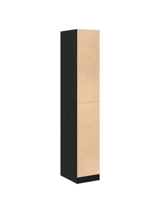 Aptiekāra skapis melns ozols 30 x 41 x 174.5 cm
