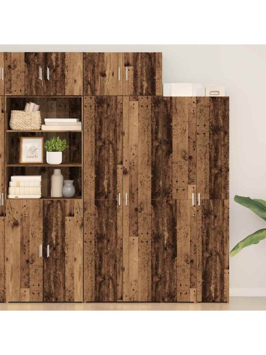 Skapītis vecs koks 70 x 42.5 x 225 cm inženierijas koks