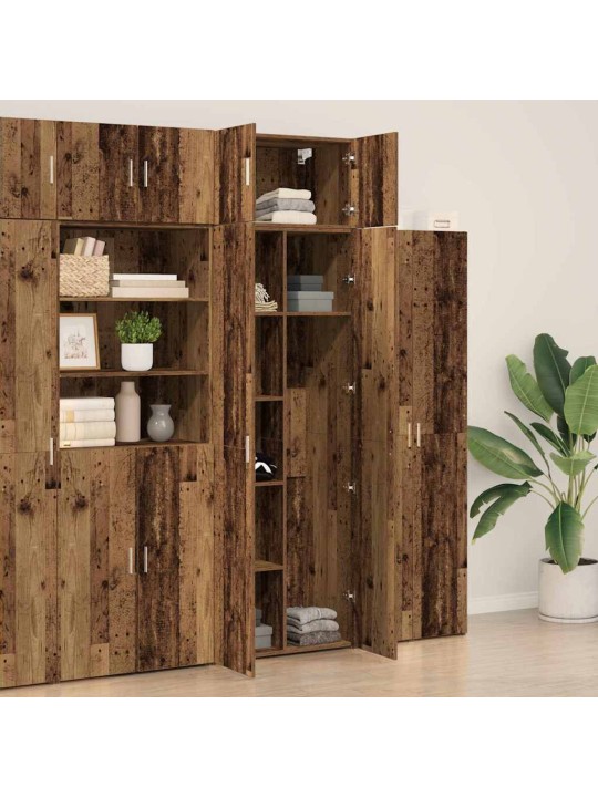 Skapītis vecs koks 70 x 42.5 x 225 cm inženierijas koks