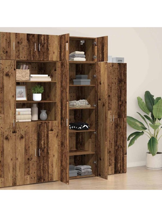 Skapītis vecs koks 70 x 42.5 x 225 cm inženierijas koks