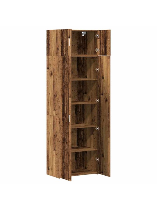 Skapītis vecs koks 70 x 42.5 x 225 cm inženierijas koks