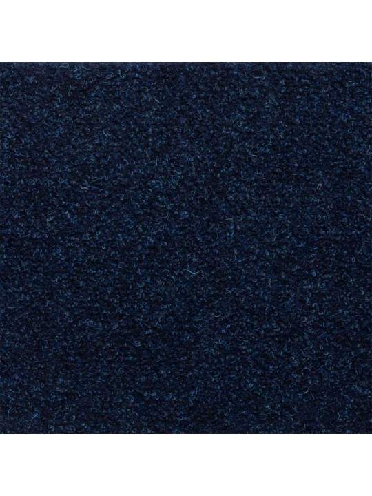 Kāpņu paklājiņi, pašlīmējoši, 30 gab., 65x21x4 cm, tumši zili, taisnstūrveida mala