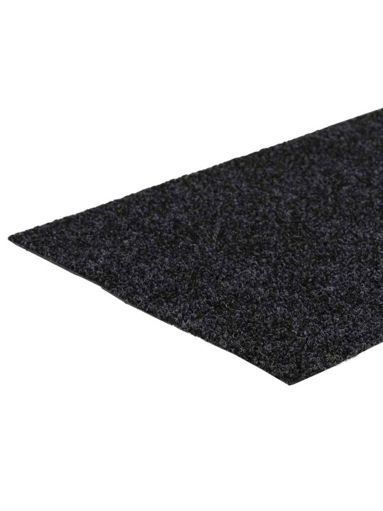 Kāpņu paklājiņi, pašlīmējoši, 30 gab., 60x25 cm, pelēki, taisnstūrveida