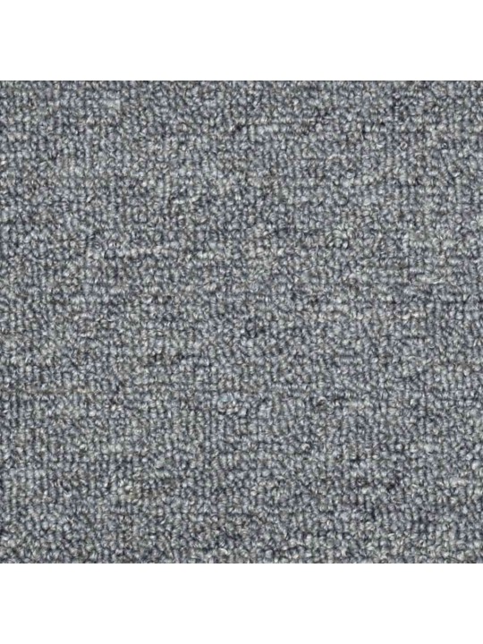Kāpņu paklājiņi, 30 gab., 56x17x3 cm, gaiši pelēki un zili, pusapaļi