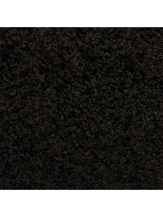 Kāpņu paklājiņi, 30 gab., 65x21x4 cm, melni, taisnstūrveida mala