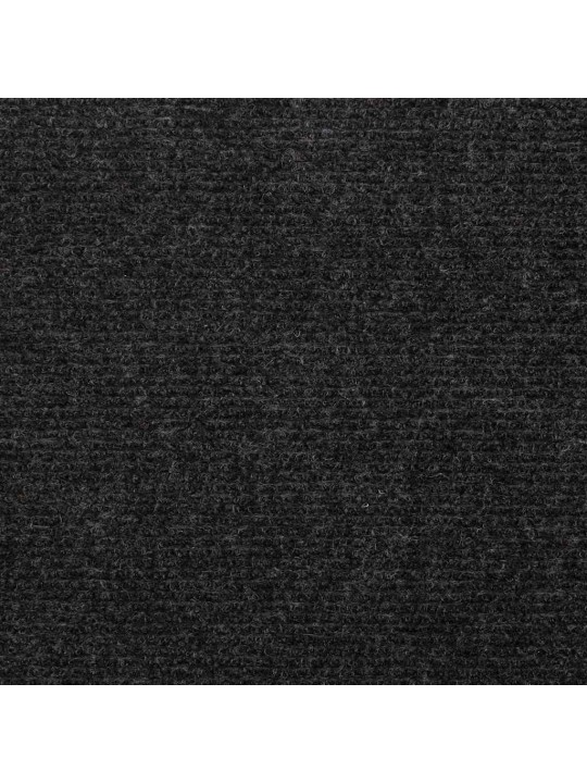Kāpņu paklāji, 30 gab., pašlīmējoši, 56x17x3 cm, melni