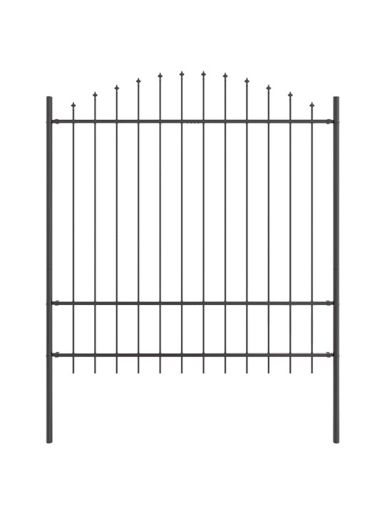 Dārza žogs pelēka 1360 x 175 cm