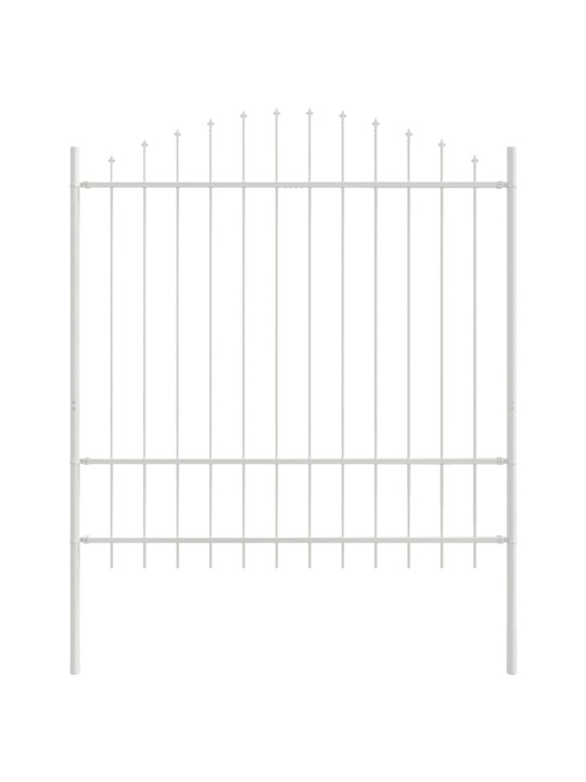Dārza žogs balts 1360 x 175 cm