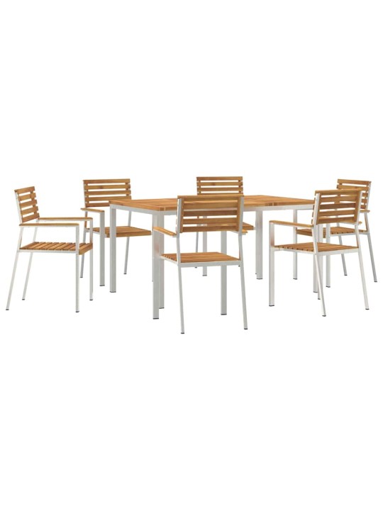 Dārza ēdamgalds 7 pcs