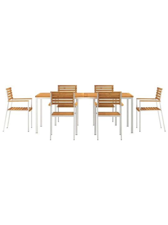 Dārza ēdamgalds 7 pcs
