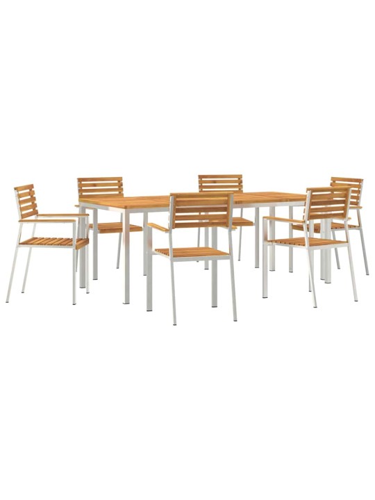 Dārza ēdamgalds 7 pcs