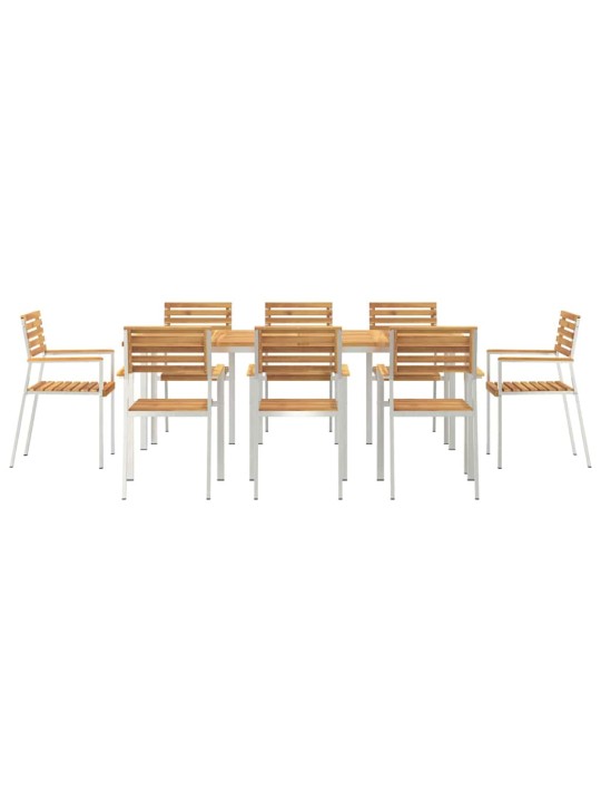 Dārza ēdamgalds 9 pcs