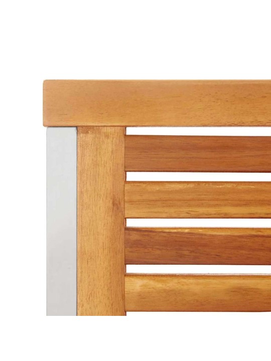 Dārza ēdamgalds 5 pcs cieta koka akācija