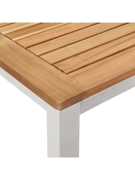 Dārza ēdamgalds 3 pcs cieta koka akācija