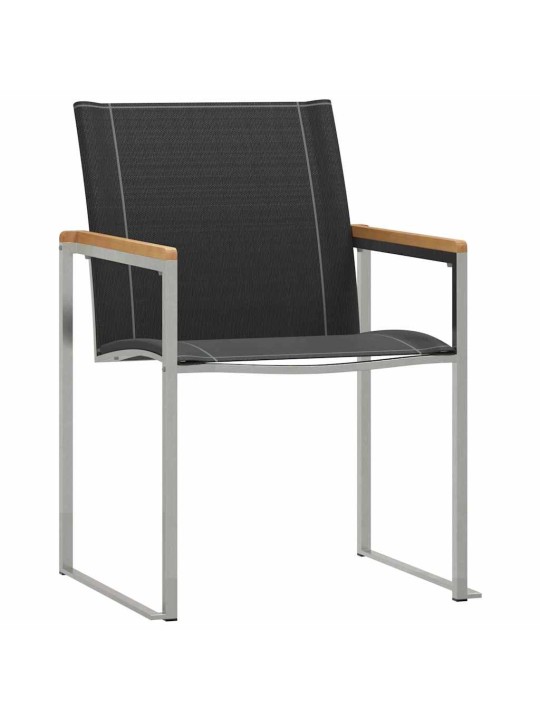 Dārza ēdamgalds 3 pcs cieta koka akācija