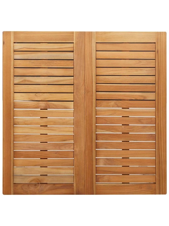 Dārza ēdamgalds 3 pcs cietā teaks koka