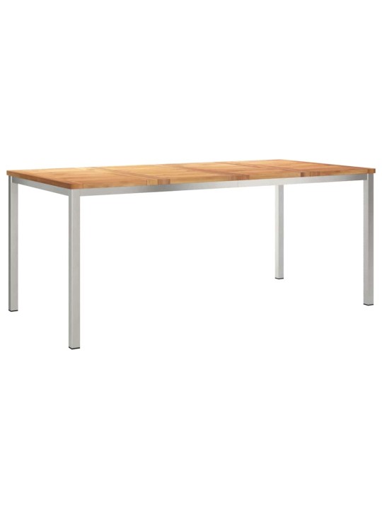 Dārza ēdamgalds 5 pcs cietā teaks koka