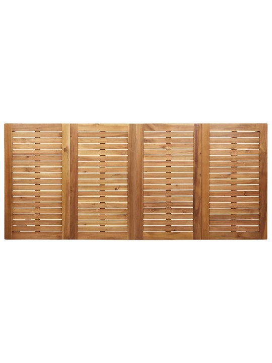 Dārza ēdamgalds 9 pcs cietā teaks koka