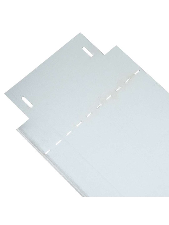 Zāliena apmales 30 pcs sudraba 100 x 25 cm cinkots tērauds