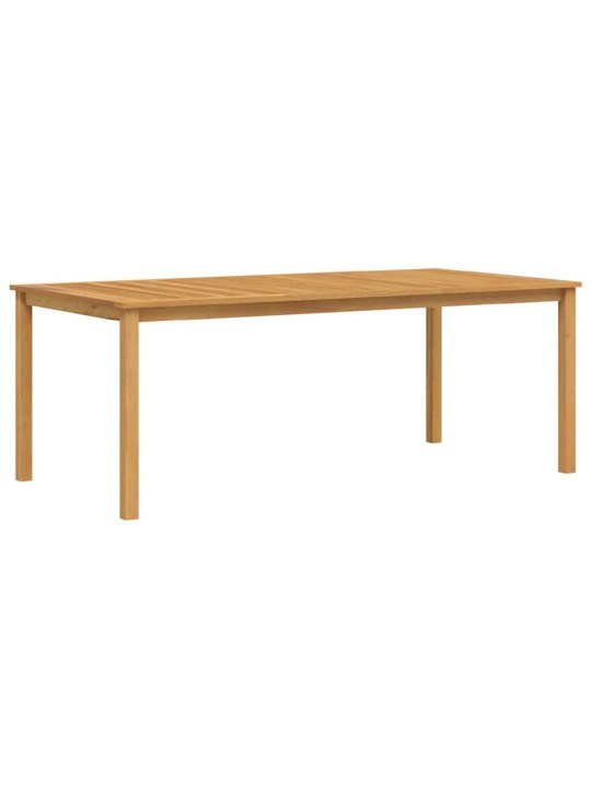 Dārza ēdamgalds 5 pcs brūna akācijas masīvkoks