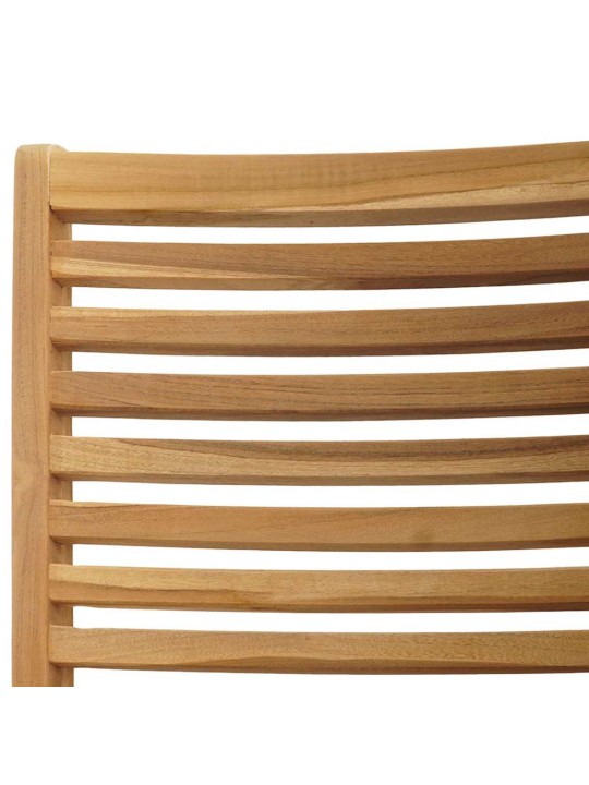 Dārza krēsls 8 pcs brūna 52 x 64.5 x 108 cm masīvs tīkkoks