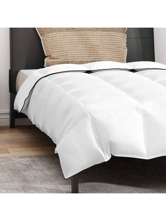 Segas komplekts ar spilvenu 2 pcs balts 140 x 220 cm dūnas