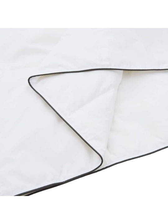 Segas komplekts ar spilvenu 2 pcs balts 140 x 220 cm dūnas