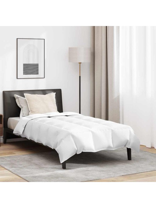 Segas komplekts ar spilvenu 2 pcs balts 140 x 200 cm dūnas