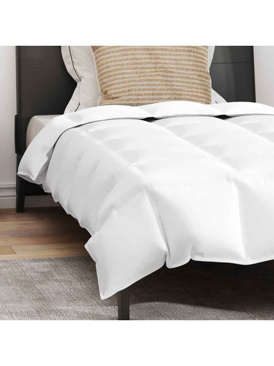 Segas komplekts ar spilvenu 2 pcs balts 140 x 200 cm dūnas