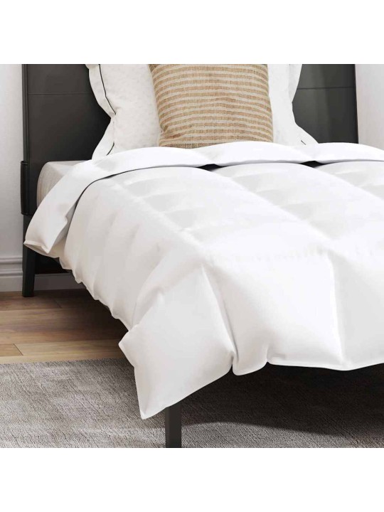 Segas komplekts ar spilvenu 2 pcs balts 140 x 220 cm dūnas