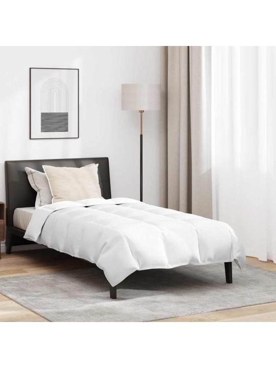 Sega cits ar spilvenu 2 pcs balts 155 x 200 cm dūnas