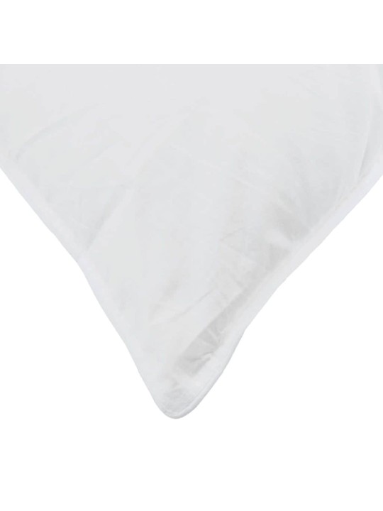 Sega cits ar spilvenu 2 pcs balts 155 x 220 cm dūnas