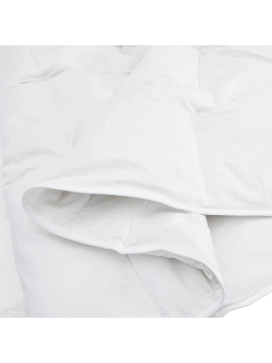 Guļammaiss ar spilvenu 2 pcs balts 135 x 200 cm dūnas