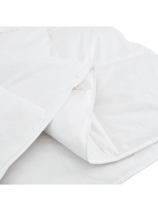 Guļammaiss ar spilvenu 2 pcs balts 135 x 200 cm dūnas