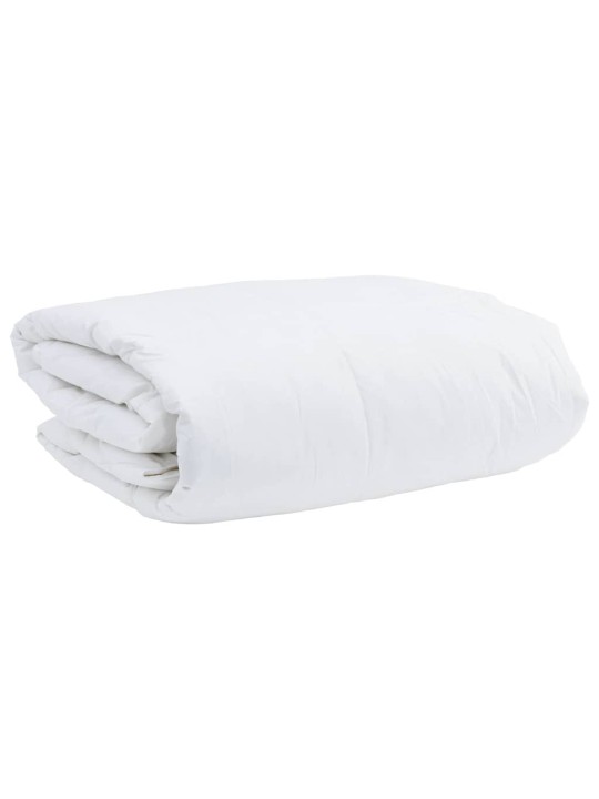 Guļammaiss ar spilvenu 2 pcs balts 135 x 200 cm dūnas