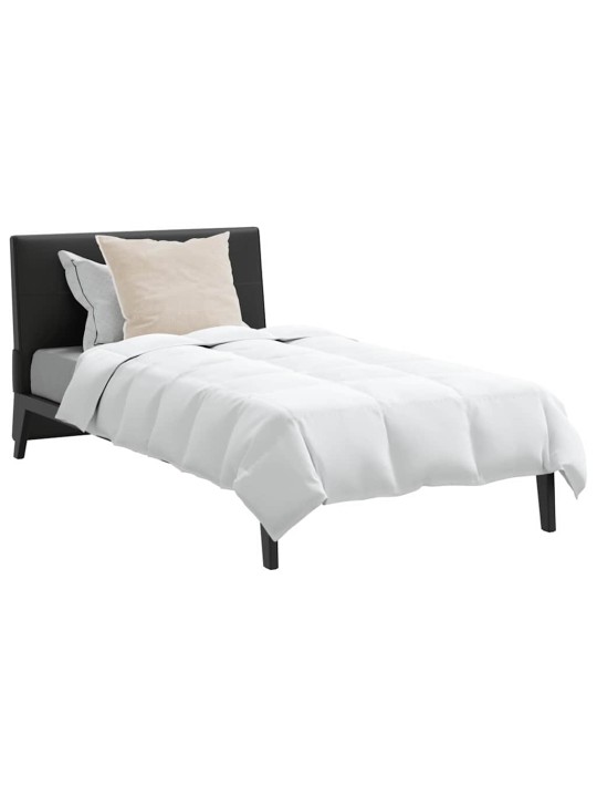Guļammaiss ar spilvenu 2 pcs balts 135 x 200 cm dūnas