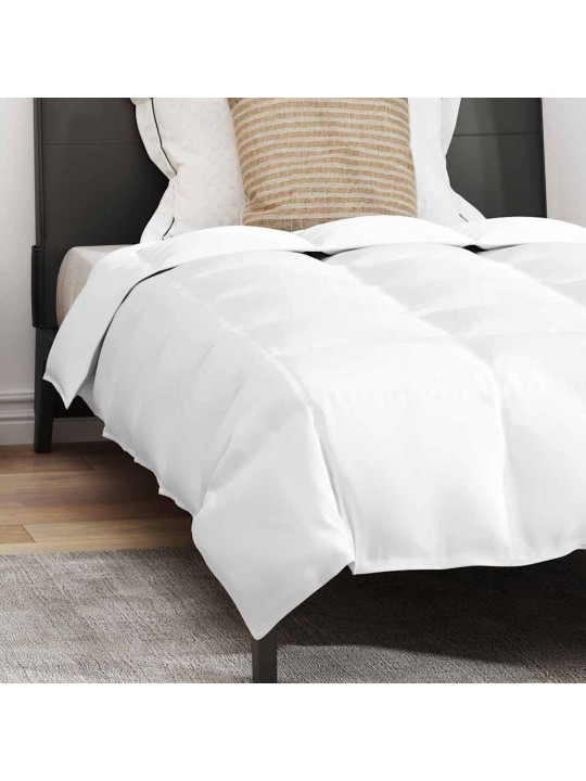 Guļammaiss ar spilvenu 2 pcs balts 140 x 200 cm dūnas