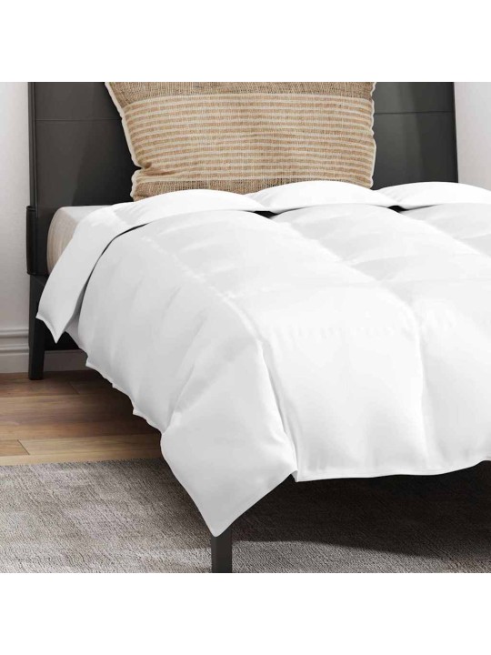 Guļammaiss ar spilvenu 2 pcs balts 135 x 220 cm dūnas